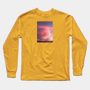 Cotton candy clouds Long Sleeve T-Shirt